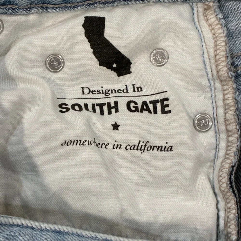 AG Adriano Goldshmied The Etta  High Rise Wide Leg Crop Jean Size 27 - Picture 8 of 11